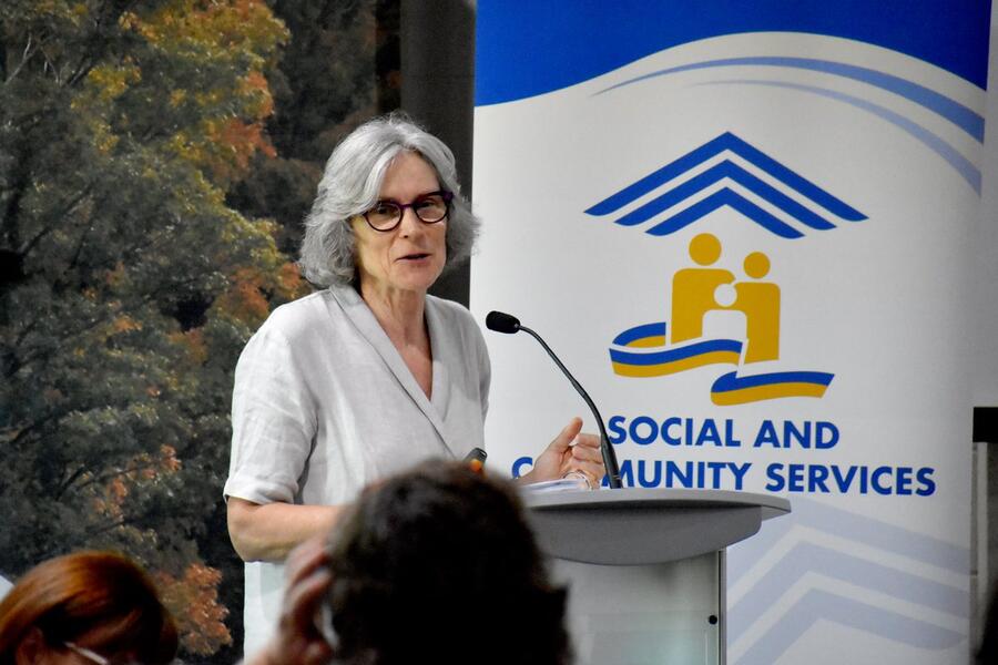 Prof. Valerie Tarasuk at the 2017 Simcoe County Food Security Forum