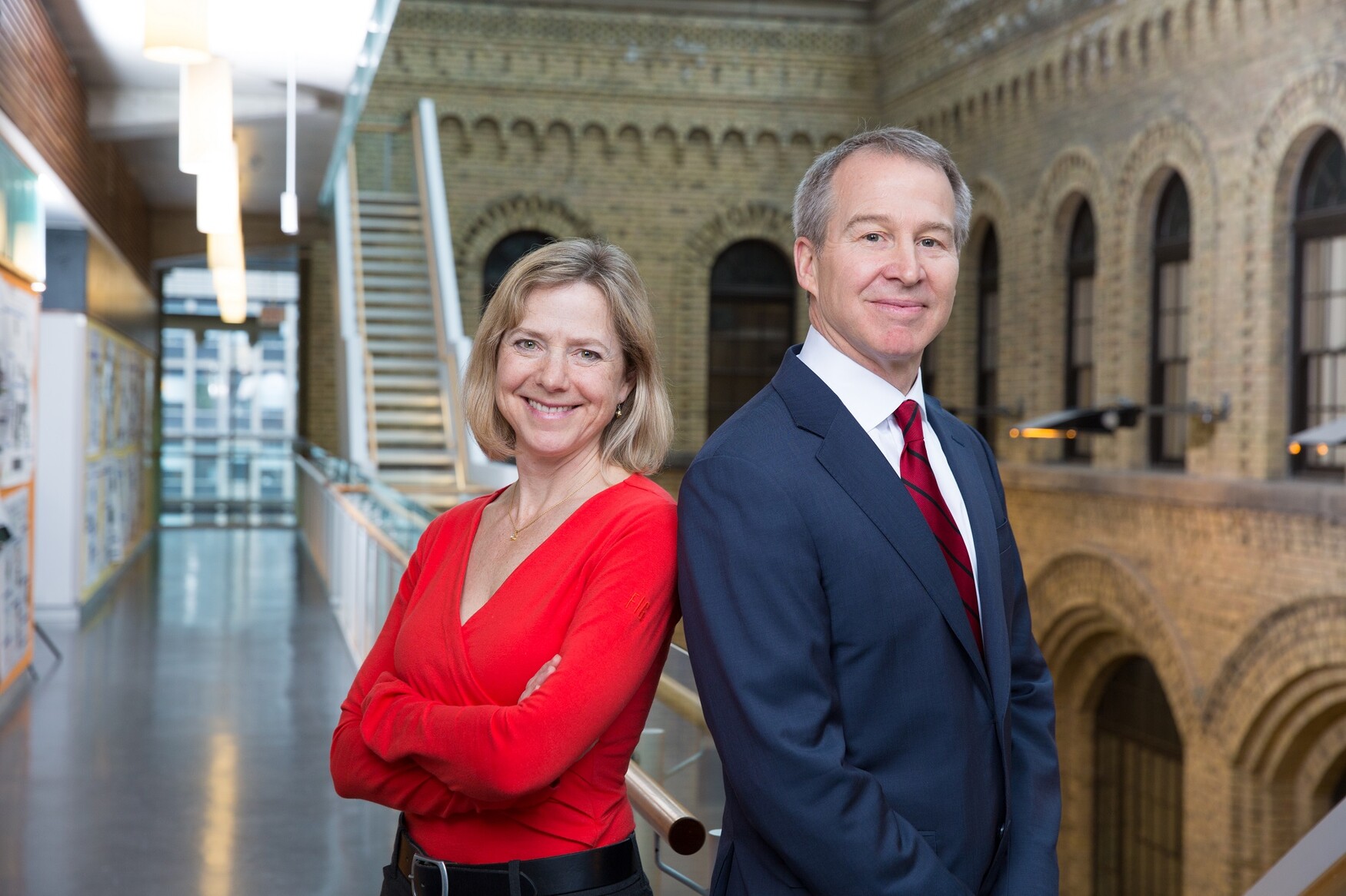 Philanthropists Joannah and Brian Lawson