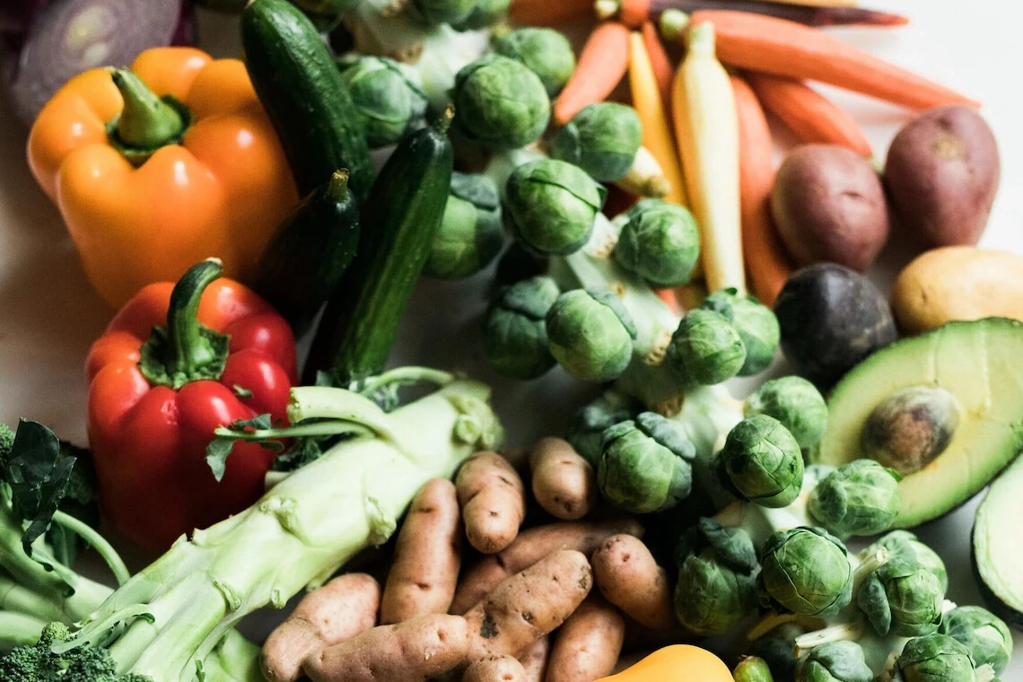 Healthy, nutritious vegetables